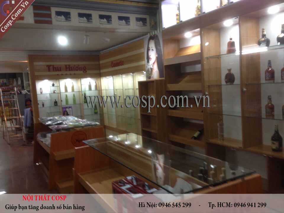 Thi công siêu thị chị Hương